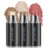 3PC Anglicolor Highlighter Long Lasting,Contour Stick Makeup Naturally,Blush Makeup Smoothing,High Color Rendering,Easy To Mix,Vegan & Cruelty-Fre view 1