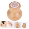 FOYTOKI Jade Face Massage Roller Portable Skin Care Tool for Relaxation Handle Jade for Daily Facial Care Absorption for Home Use view 3
