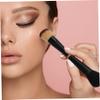 4 in 1 Makeup Brush Stackable Dual Ended Makeup Brush Mini Travel Makeup Brushes Set with Powder/Blush Brush Brush Blending Brush and Eyeshadow Brush Dual Ended Makeup Brush Stackable view 2