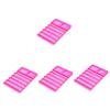 Ipetboom 4pcs Nail Art Palette Brush Holder Slot Pen Rest Gel Manicure Tool Storage view 1