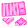 Ipetboom 4pcs Nail Art Palette Brush Holder Slot Pen Rest Gel Manicure Tool Storage view 4