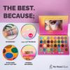 32 Colours Glitter Eyeshadow Palette, Make-Up Palette, Face and Body Glitter, glitter tattoos, festival accessories, Glitter Artistry Palette, Eye Shadow pallets for Women Girls Kids view 4