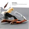 FOMIYES 3pcs Clip Wooden Razor Head Portable Beard Trimmer for Men Multi-purpose Shaving Tool for Hair Beard and Eyebrows Lightweight and Easy to Carry view 4
