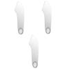 FRCOLOR 3pcs Cosmetic Sptula Tool Beauty Makeup Spatula Stainless Steel Pigment Mix Spatula view 1