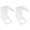 FOMIYES 2pcs Men's Shaving Brush Stand Holder Base for Badger Hair Brush for Home Travel and Professional Use and Allows Natural Drying view 1