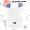 PerGar 5Pcs Dry Hair Hat, Coral Fleece Bath Hair Hat, Quick Drying Hair Turban Wrap Towels Shower Cap, Cartoon Cute Ear Shape Hair Drying Caps, Cartoon Hair Turbans for Girls and Boys view 3
