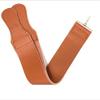 G.B.S Straight Razor Leather Strop Sharpening Strap 2.5" X 23.5" Grain Cowhide- Dual Straps Swivel for Sharpening Razor, Knifes with Wood Handle Straight Edge Razor view 2