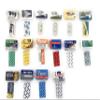 G.B.S Double Edge Razor Blade Sample Pack, Variety of 16 Safety Blades includes Long Handle Classic Double Edge Safety Razor - Butterfly view 2