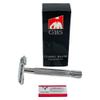 G.B.S Double Edge Razor Blade Sample Pack, Variety of 16 Safety Blades includes Long Handle Classic Double Edge Safety Razor - Butterfly view 4