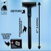 G.B.S Black Adjustable Men's Double Edge Safety Razor and 120 Count Double Edge Safety Razor Blade Variety Pack view 4