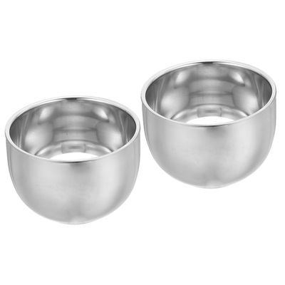NOLITOY 2pcs Shaving Mug Professional Shaving Bowl for Men Capacity Portable Design for Easy Storage - Opening for Effortless Lathering and Use