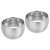 NOLITOY 2pcs Shaving Mug Professional Shaving Bowl for Men Capacity Portable Design for Easy Storage - Opening for Effortless Lathering and Use view 1