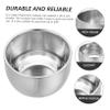 NOLITOY 2pcs Shaving Mug Professional Shaving Bowl for Men Capacity Portable Design for Easy Storage - Opening for Effortless Lathering and Use view 2