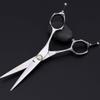 5.5 Inch Japanese 440c Stainless Steel Silver Professional Barber Hair Cutting Scissors and Salon Thinning Texturing Scissors for Barber Shop view 1