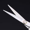 5.5 Inch Japanese 440c Stainless Steel Silver Professional Barber Hair Cutting Scissors and Salon Thinning Texturing Scissors for Barber Shop view 4
