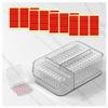 30 Pcs Press On Nail Storage Box Container False Nail Organizer Acrylic Display Case Packaging Box with a Large Stackable All-In-One Box and 120 Pcs Double Sided Adhesive Nail Display Tape view 1