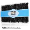 400Pcs Bobby Pins Black, Premium Curved Bobby Pin Brown Blonde Hair Secure-Hold & Pain-Free, 2-Inch Non-Sliding Black Bobby Pins, Invisble Wave Hair Pins for Women Girl Child for Various Hair Styles view 1