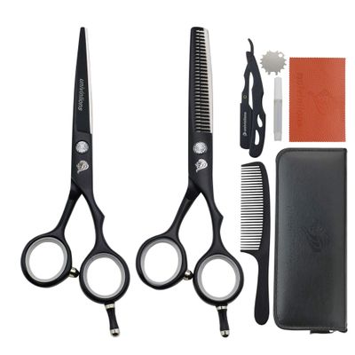 5.5" Shaving Hairdressing Scissors Salon Hairdresser Japan Cutting Shears Professional Hair Styling Scissors Haircut