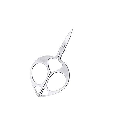 Scissors 1PC Stainless Steel Eyebrow Scissor Eyelashes Nose Hair Remove Round Point Head Trimmer Personal Care Makeup Beauty Tools