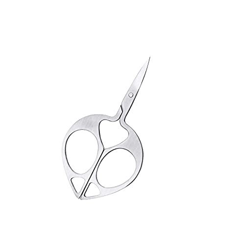 Scissors 1PC Stainless Steel Eyebrow Scissor Eyelashes Nose Hair Remove Round Point Head Trimmer Personal Care Makeup Beauty Tools