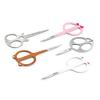 Scissors 1PC Stainless Steel Eyebrow Scissor Eyelashes Nose Hair Remove Round Point Head Trimmer Personal Care Makeup Beauty Tools view 2