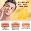 Aivoch 10Pairs 20Pcs 24K Gold Under Eye Patches, Collagen Eye Masks for Dark Circles and Puffiness, Reduce Wrinkles and Puffy Eyes, Refresh Your Skin, Women Skincare Eye Treatment Products view 4