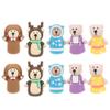 10pcs Animal Nail Scissors Cuticle Nipper Caps Cuticle Nipper Cover Protector Cuticle Nipper Sleeves Nail Nipper Protective Sleeves Cuticle Trimmer Protective Caps view 1