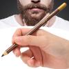 Ejoyous Beard Pencil Filler, Professional Beard Shaper Pen for Men, Beard Pencil Liner Shaping Styling Tool with a Pencil Sharpener, for Styling and Edging (Light Brown) view 3
