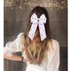 Baseball Bows Accessories for Women Softball Hair Bows Jeweled Rhinestone Hair Bow Clips Large Baseball Hair Ribbons Sports Game Day Accessories Baseball Mom Accessories Outfits Gifts (White 1) view 3