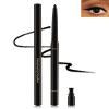 Black Gel Eyeliner for Older Women, Waterproof Smudge-Proof Retractable Eye Liner Pencil, Long Lasting, Matte Cream Eyeliner Waterline with Sharpener, Eye Liner for Mature Women Sensitive Eyes-1Pcs view 1