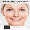 Black Gel Eyeliner for Older Women, Waterproof Smudge-Proof Retractable Eye Liner Pencil, Long Lasting, Matte Cream Eyeliner Waterline with Sharpener, Eye Liner for Mature Women Sensitive Eyes-1Pcs view 2