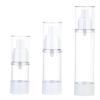 15-100ml Clear Airless Cosmetic Cream Bottle Empty Travel Size Dispenser Refillable Containers for Lotion Shampoo view 4