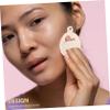 FRCOLOR 12pcs Facial Exfoliating Scrubber Pads Natural Loofah Face Exfoliator Gentle Facial Scrub for Women view 3