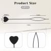 12PCS Hair Beader Tool for Hair Braids, Loading Beads on Hair Braids Beader Tool Quick Automatic Beads Loader Black Hair Bead Maker Threading Applicator Set for Hair Tail Ponytail Styling Maker view 2