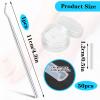 (50+1) Pcs Ingrown Toenail Treatment Corrector Set, Professional Pain-Free Ingrowns Toenails Removal Kit with Toenail Lifter, Toenail Strip for Men Women, Easy Fixed Ingrowns Toenails Tool view 2