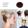 Donut Bun Maker, 3pcs Donut Bun Hair Bun Maker, 10pcs Doughnuts Sock Bun Ring Styler Maker (Brown) view 4