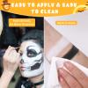 Halloween Black and White Face Paint Kit - 7pcs Large Capacity Facepaint for Adult Clown SFX Zombie Special Effects Makeup With Brushes & Sponges view 4