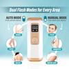 Herbishh IPL Laser Hair Removal, Painless Strong Ice Cooling Care Function- 999,999 Flashes, Hair Removal Machine with 5 Energy levels, 2 Modes- Automatic & Manual, Quartz Tube, For Face & Body, White view 3