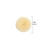 2.4 Inch Extra Small Hair Bun Maker for Kids, 6 PCS Hair Bun Donut Sock Bun Form for Girls, Mini Hair Doughnut Shaper for Short and Thin Hair (Beige) view 2