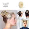 2.4 Inch Extra Small Hair Bun Maker for Kids, 6 PCS Hair Bun Donut Sock Bun Form for Girls, Mini Hair Doughnut Shaper for Short and Thin Hair (Beige) view 3