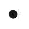 2.4 Inch Extra Small Hair Bun Maker for Kids, 6 PCS Hair Bun Donut Sock Bun Form for Girls, Mini Hair Doughnut Shaper for Short and Thin Hair (Black) view 2