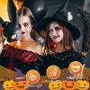 FX Makeup Palette - 4 Color Face & Body Paint for Vampire, Skeleton, Clown, Spider - Halloween Cosplay & Eye Black Sports view 4