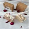 Soanna Set of 2 Argan Rose Soap. Handmade, all natural Ingrediants., Beige view 2