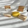 Soanna Set of 2 Lemongrass Soap, Natural Ingrediants, handmade., Beige view 2