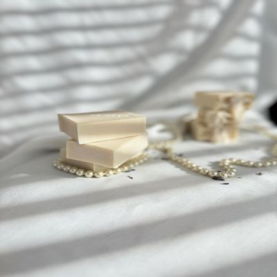 Soanna Set of 2 Baby Soap (Unscented) Vegan., Beige