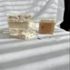 Soanna Set of 2 cashmere scented organic soap, Beige view 1