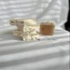 Soanna Set of 2 cashmere scented organic soap, Beige view 3