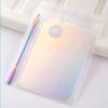 2Pcs Acrylic Cosmetic with Spatula Mixing Tray Apply for Eye Art Pigment Blending view 3