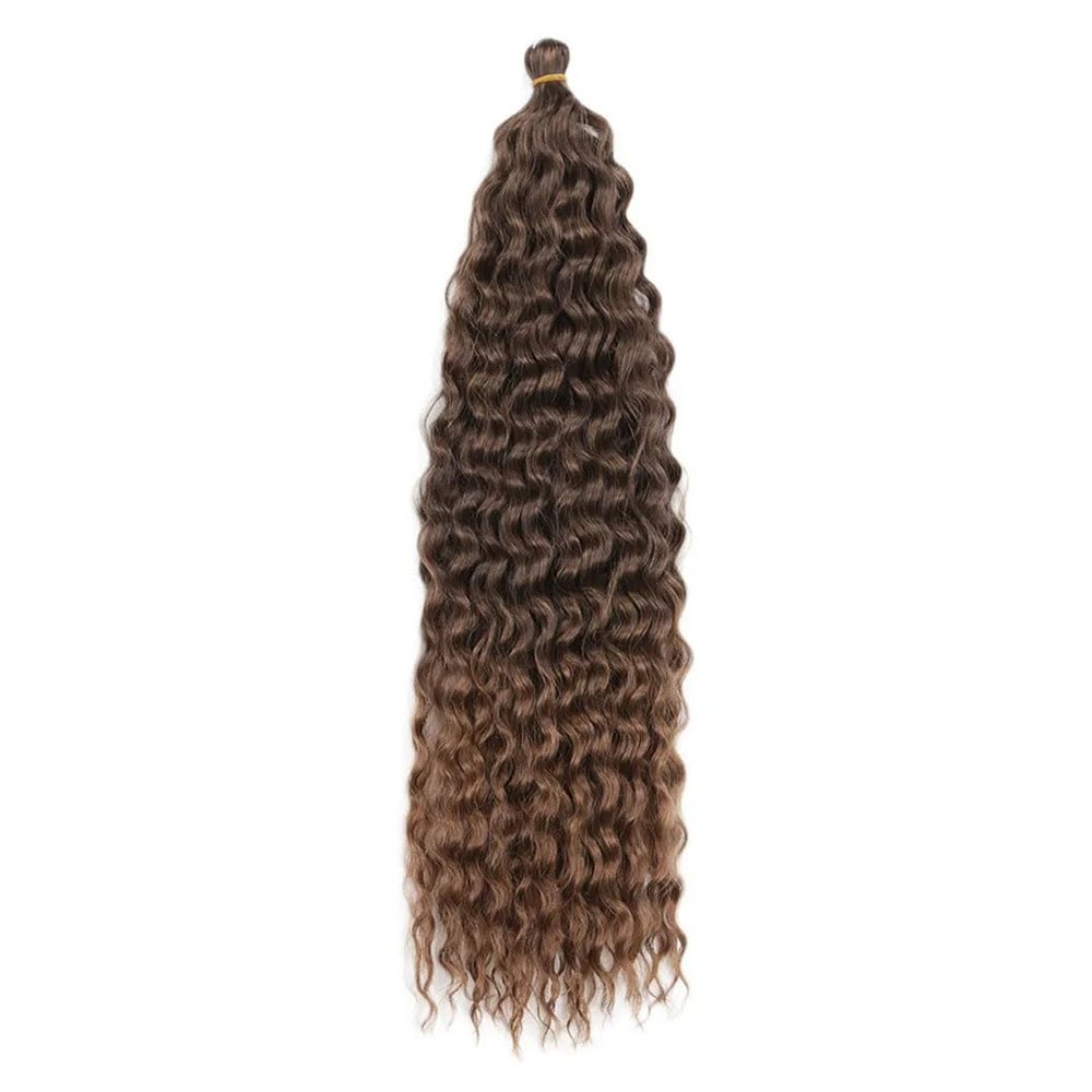 Women's Water Wave Twist Crochet Hair Natural African Curly Synthetic Hair For Deep Wave Braided Hair