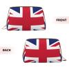 DRTGEDS British Flag Toiletry Bag For Men, Portable Travel Toiletry Organizer Bag,Shaving Bag,Little Pouch view 3